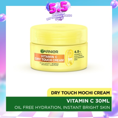 GARNIER - Vitamin C Dry Touch Mochi Cream 30ml