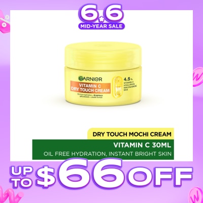 GARNIER - Vitamin C Dry Touch Mochi Cream 30ml