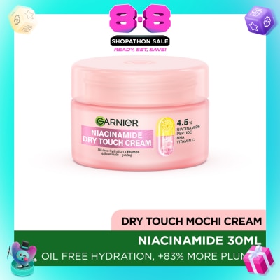 GARNIER - Niacinamide Dry Touch Mochi Cream 30ml