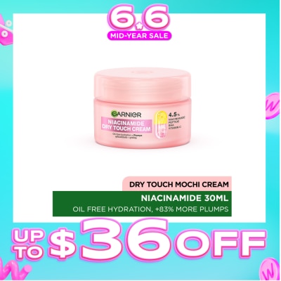 GARNIER - Niacinamide Dry Touch Mochi Cream 30ml