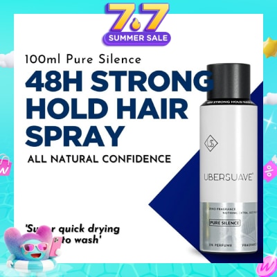 UBERSUAVE - 48H Strong Hold Hair Spray Pure Silence 100ml