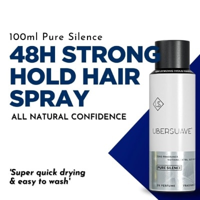UBERSUAVE - 48H Strong Hold Hair Spray Pure Silence 100ml