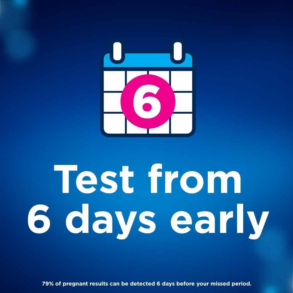 Ultra Early Pregnancy Test Twinpack (Results 6 Days Early) 2s