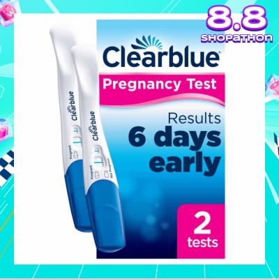 CLEARBLUE Ultra Early Pregnancy Test Twinpack (Results 6 Days Early) 2s