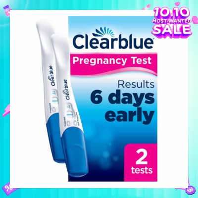 CLEARBLUE Ultra Early Pregnancy Test Twinpack (Results 6 Days Early) 2s