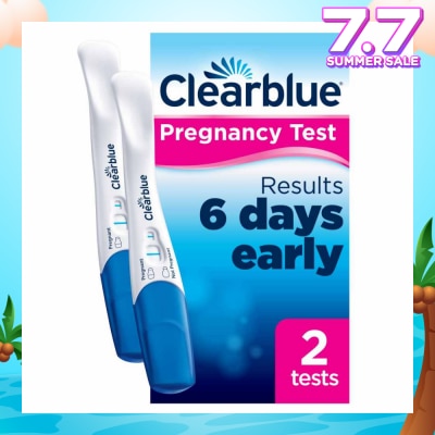 CLEARBLUE Ultra Early Pregnancy Test Twinpack (Results 6 Days Early) 2s