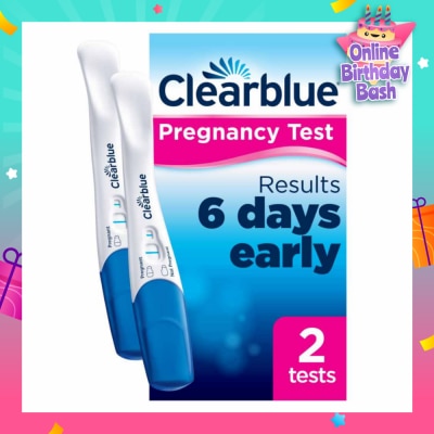 CLEARBLUE Ultra Early Pregnancy Test Twinpack (Results 6 Days Early) 2s