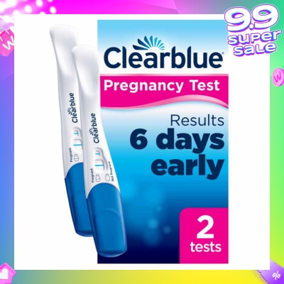 CLEARBLUE Ultra Early Pregnancy Test Twinpack (Results 6 Days Early) 2s