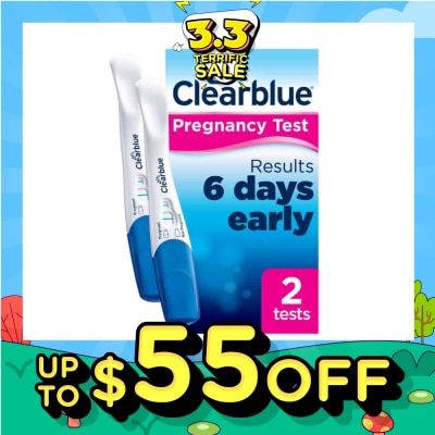 CLEARBLUE Ultra Early Pregnancy Test Twinpack (Results 6 Days Early) 2s