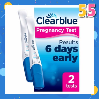 CLEARBLUE Ultra Early Pregnancy Test Twinpack (Results 6 Days Early) 2s