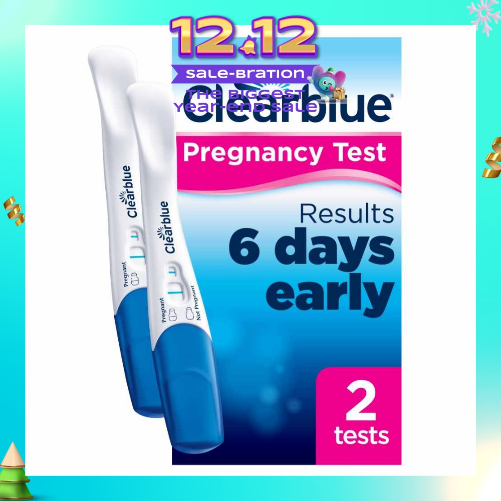 Ultra Early Pregnancy Test Twinpack (Results 6 Days Early) 2s
