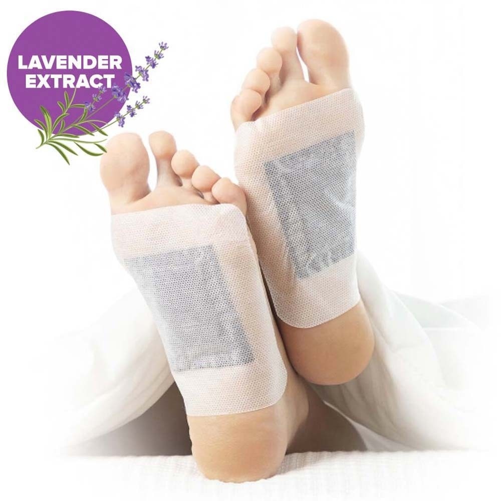 Detox Foot Patch Lavender (Helping Improve Blood Circulation & Improved Sleep Quality) 10s