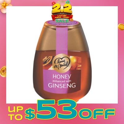 LUNE DE MIEL Honey With Ginseng 250g