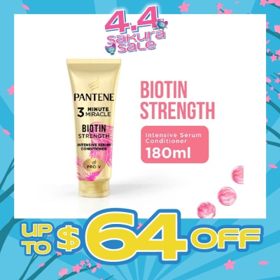 PANTENE - 3 Minute Miracle Conditioner Hair Fall Control 180ml