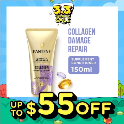 PANTENE 3 Minute Miracle Conditioner Total Damage Care 180ml