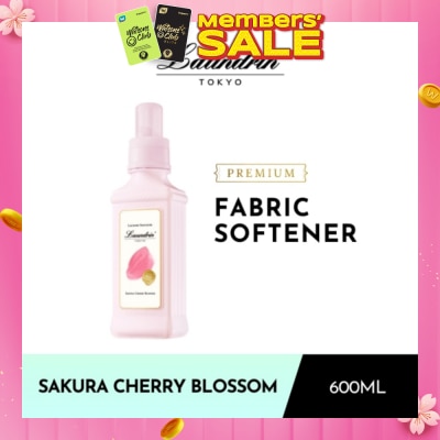 LAUNDRIN Laundry Fabric Softener Sakura Cherry Blossom 600ml