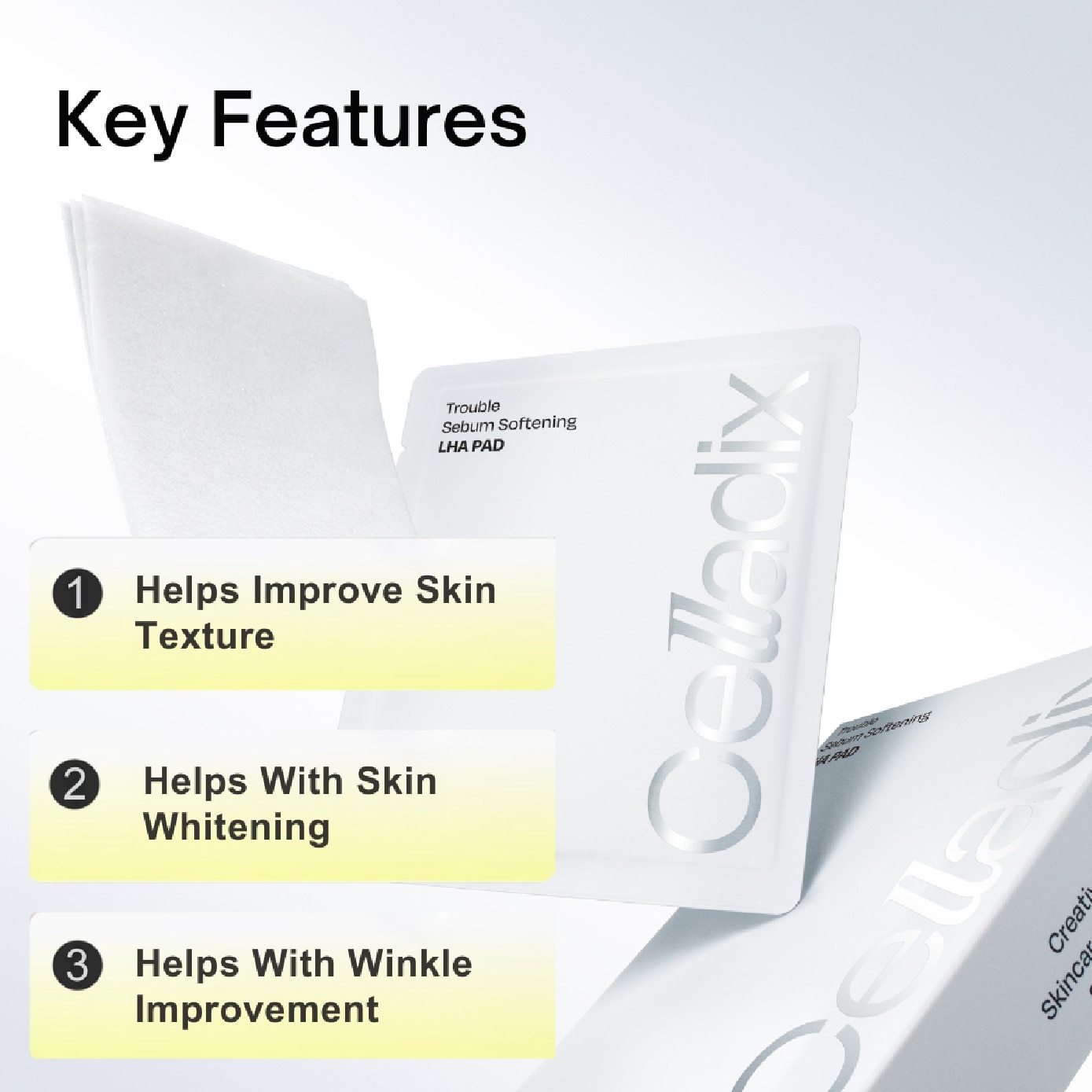 Trouble Sebum Softening LHA Pad 30s With Tool