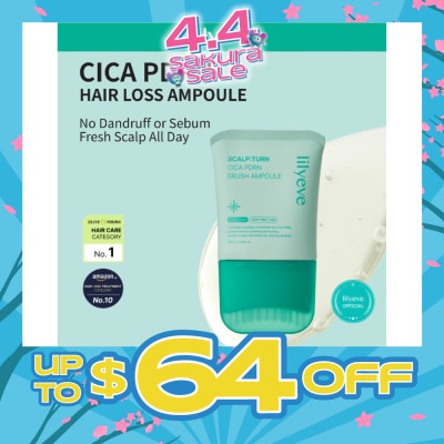 LILYEVE - Scalp:Turn Cica PDRN Brush Hair Ampoule 100ml