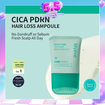 LILYEVE - Scalp:Turn Cica PDRN Brush Hair Ampoule 100ml
