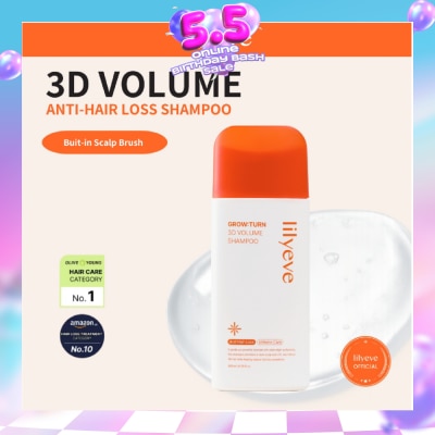 LILYEVE - Grow:Turn Anti-Hair Loss 3D Volume Shampoo 200ml