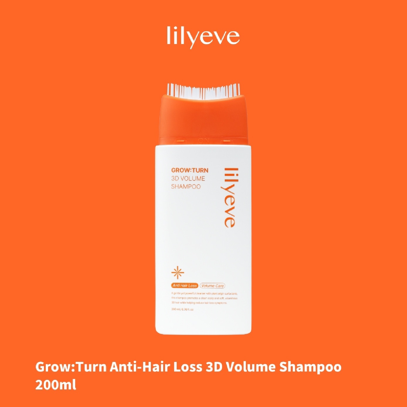 Grow:Turn Anti-Hair Loss 3D Volume Shampoo 200ml
