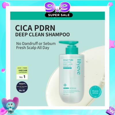 LILYEVE - Scalp:Turn Cica PDRN Deep Clean Shampoo 500ml image