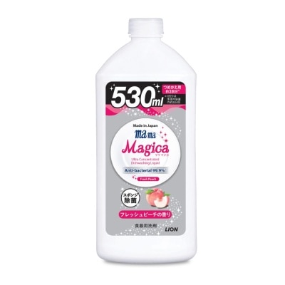 MAMA MAGICA Ultra Concentrated Anti-Bacterial Dishwashing Liquid Fresh Peach 530ml