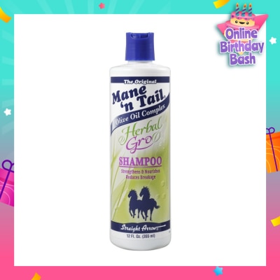 MANE 'N TAIL The Original Olive Oil Complex Herbal Gro Shampoo 355ml