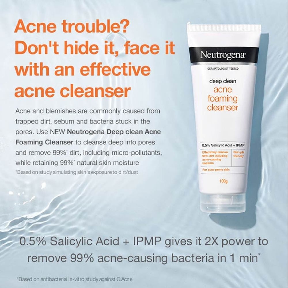 Deep Clean Acne Foaming Cleanser (For Acne Prone Skin)100g