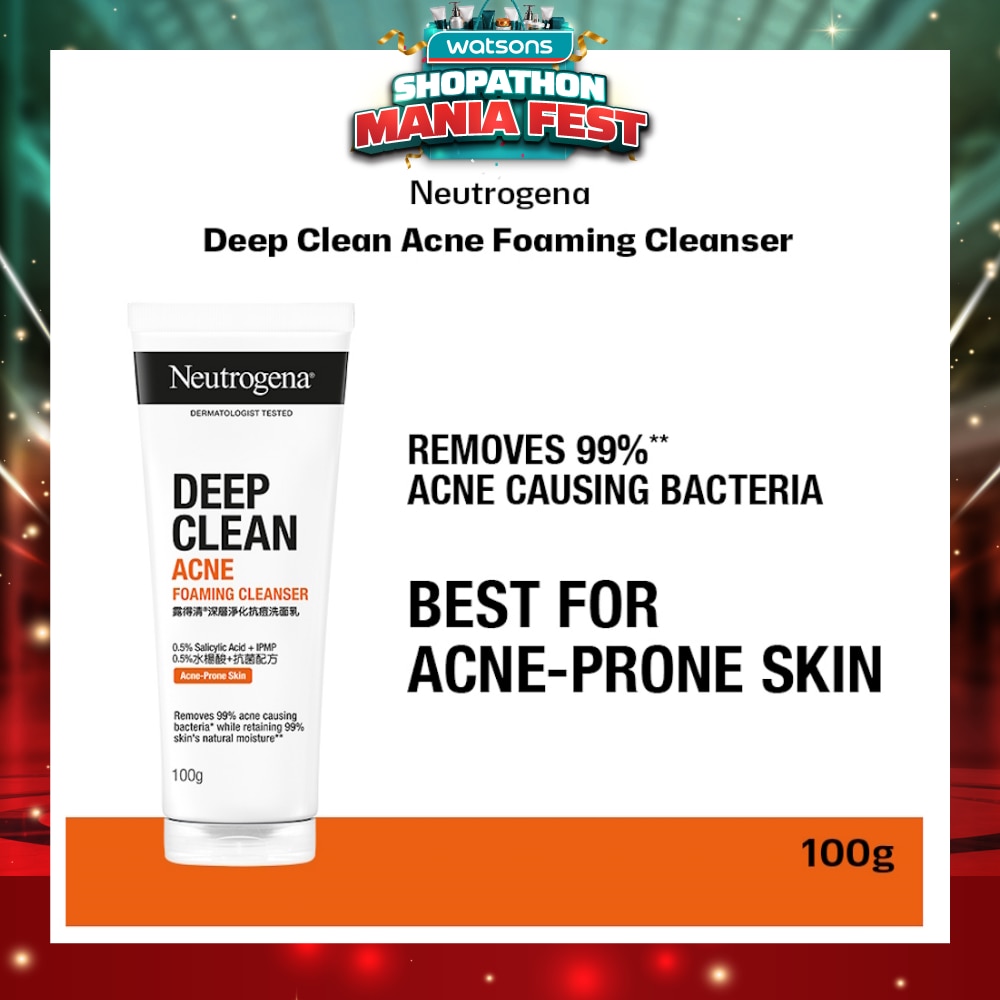 Deep Clean Acne Foaming Cleanser (For Acne Prone Skin)100g