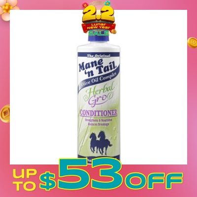 MANE 'N TAIL The Original Olive Oil Complex Herbal Gro Conditioner 355ml