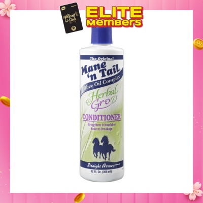 MANE 'N TAIL The Original Olive Oil Complex Herbal Gro Conditioner 355ml