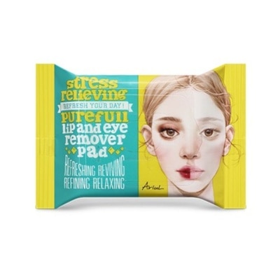 ARIUL Stress Relieving Purefull Lip & Eye Remover Pad 30s