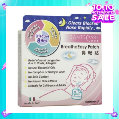 SANTECARE BreatheEasy Patch 5s