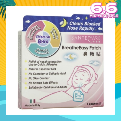 SANTECARE BreatheEasy Patch 5s