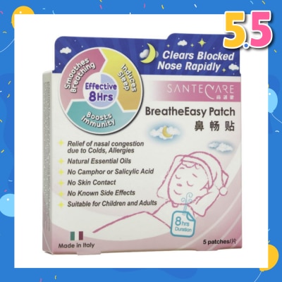 SANTECARE BreatheEasy Patch 5s