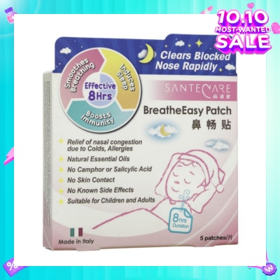 SANTECARE BreatheEasy Patch 5s
