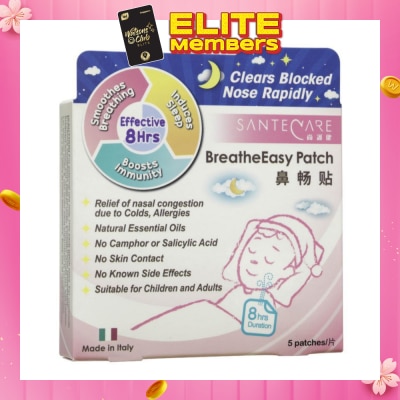 SANTECARE BreatheEasy Patch 5s