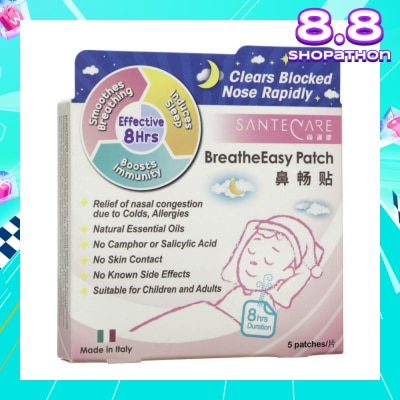 SANTECARE BreatheEasy Patch 5s