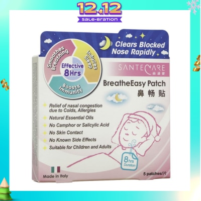 SANTECARE BreatheEasy Patch 5s