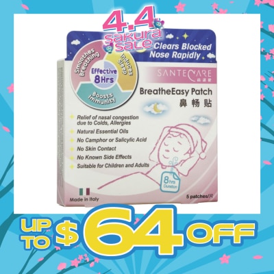 SANTECARE - BreatheEasy Patch 5s
