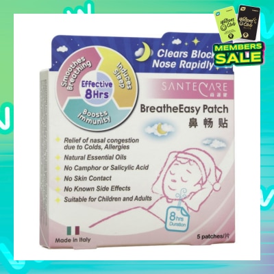 SANTECARE BreatheEasy Patch 5s
