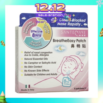 SANTECARE BreatheEasy Patch 5s