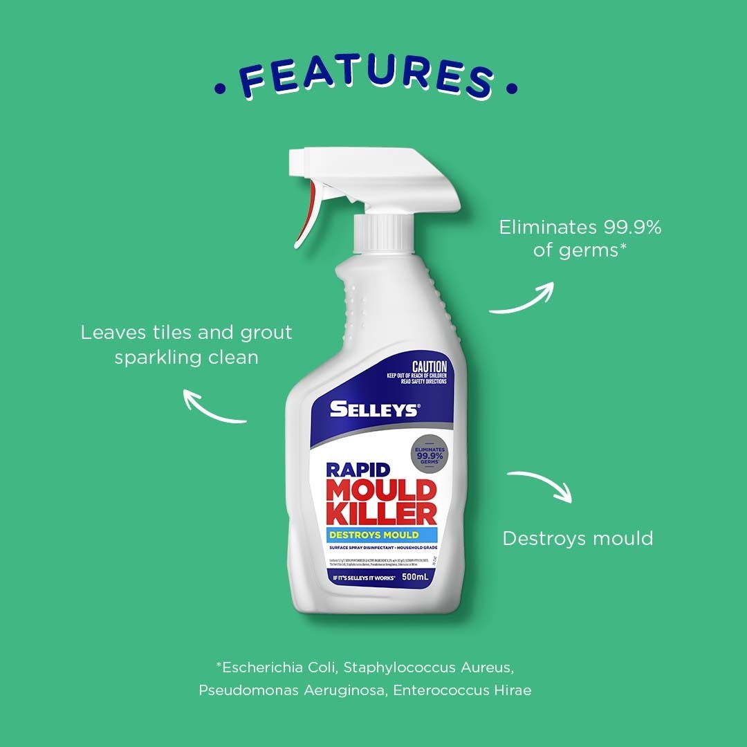 Rapid Mould Killer Destroys Mould 500ml