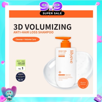 LILYEVE - Grow:Turn Anti-Hair Loss 3D Volume Shampoo 500ml image