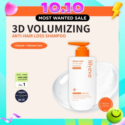 LILYEVE Grow:Turn Anti Hair Loss 3D Volume Shampoo 500ml image