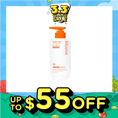 LILYEVE Grow:Turn Anti-Hair Loss 3D Volume Shampoo 500ml
