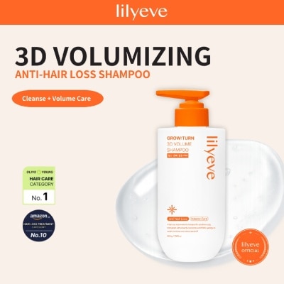 LILYEVE - Grow:Turn Anti-Hair Loss 3D Volume Shampoo 500ml