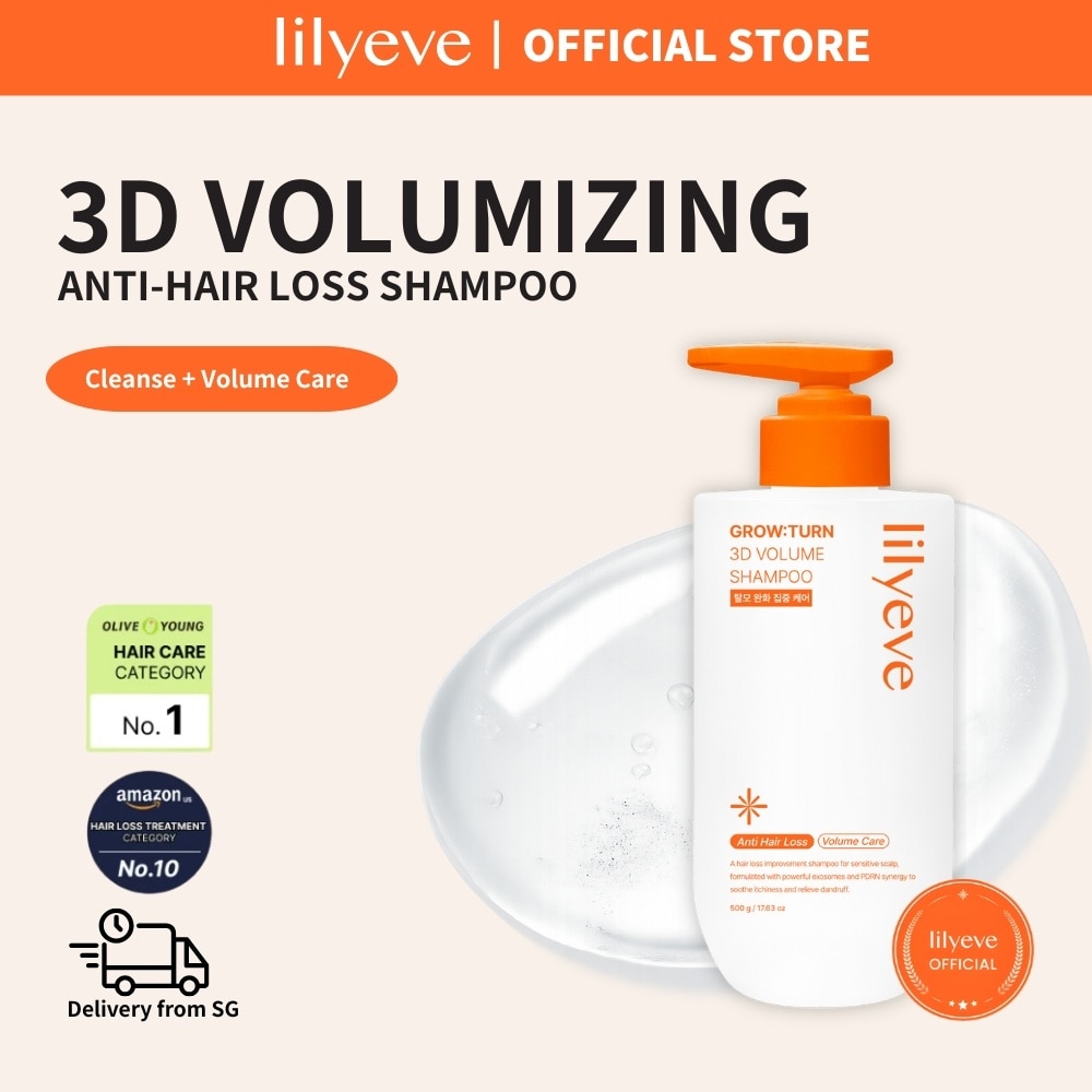 Grow:Turn Anti-Hair Loss 3D Volume Shampoo 500ml