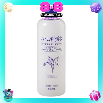 NATURIE - Hatomugi Skin Conditioner Lotion (Light & Non-Sticky Formula + Hydrate Skin) 500ml